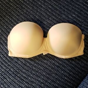 Victoria Secret Pink strapless pushup
